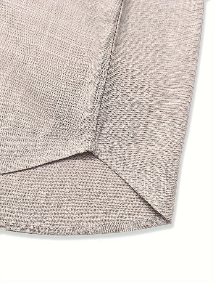 Levoire | Chemise En Lin Non Mélangée À Manches Longues