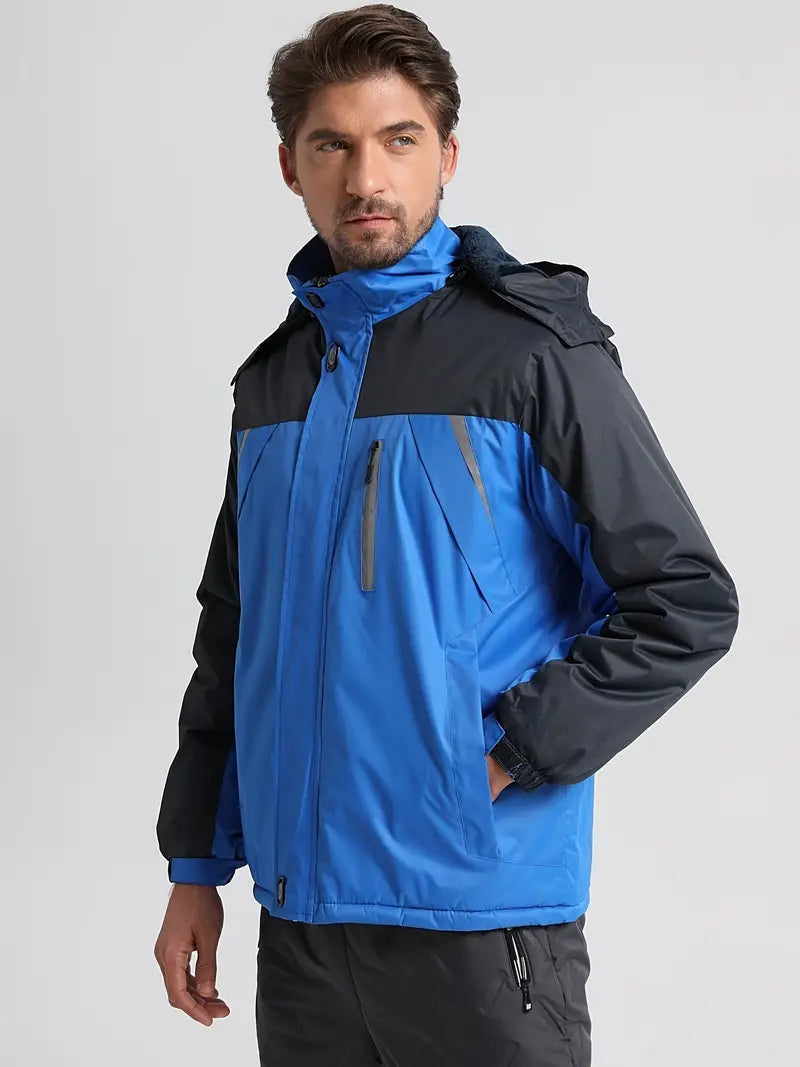 Levoire | Veste À Capuche Imperméable À Manches Longues Avec Fermeture Éclair