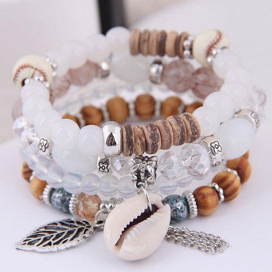 Levoire | Bracelet Coquillage Blanc