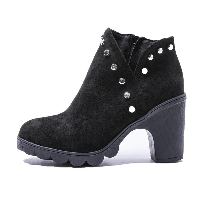 Levoire | Bottines À Talon Block Noir