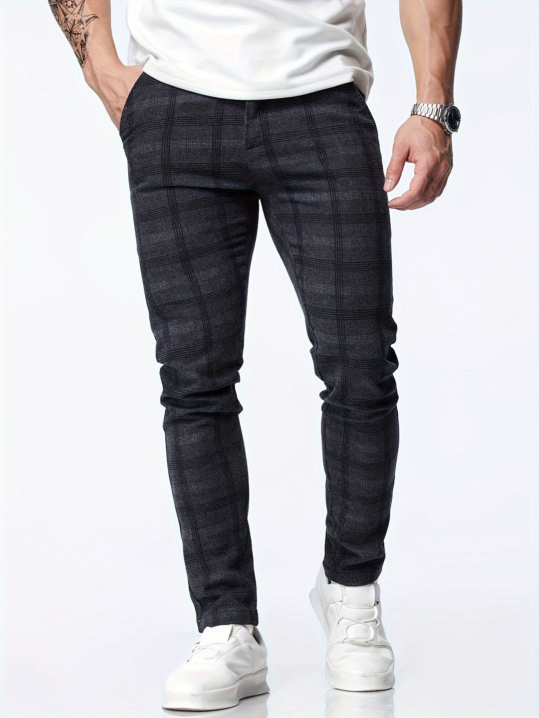 Levoire | Pantalon Slim Fit Relaxant Rayé