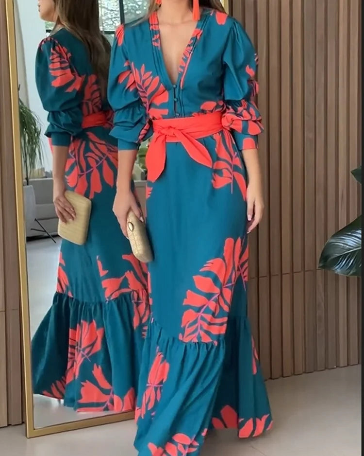 Levoire | Robe Imprimée Élégante