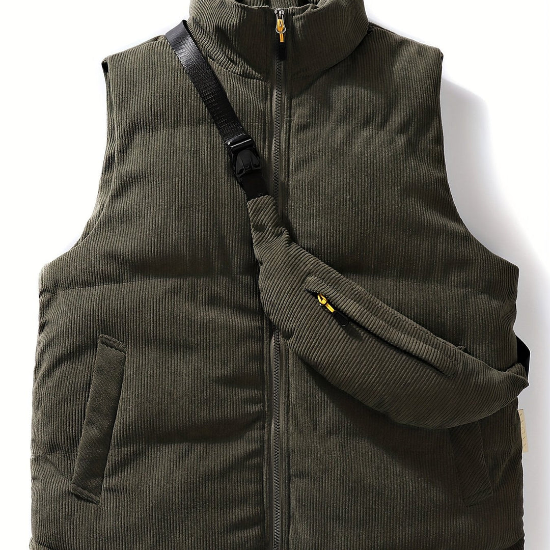 Levoire | Rento Taille Haute Gilet Avec Sac Croisé