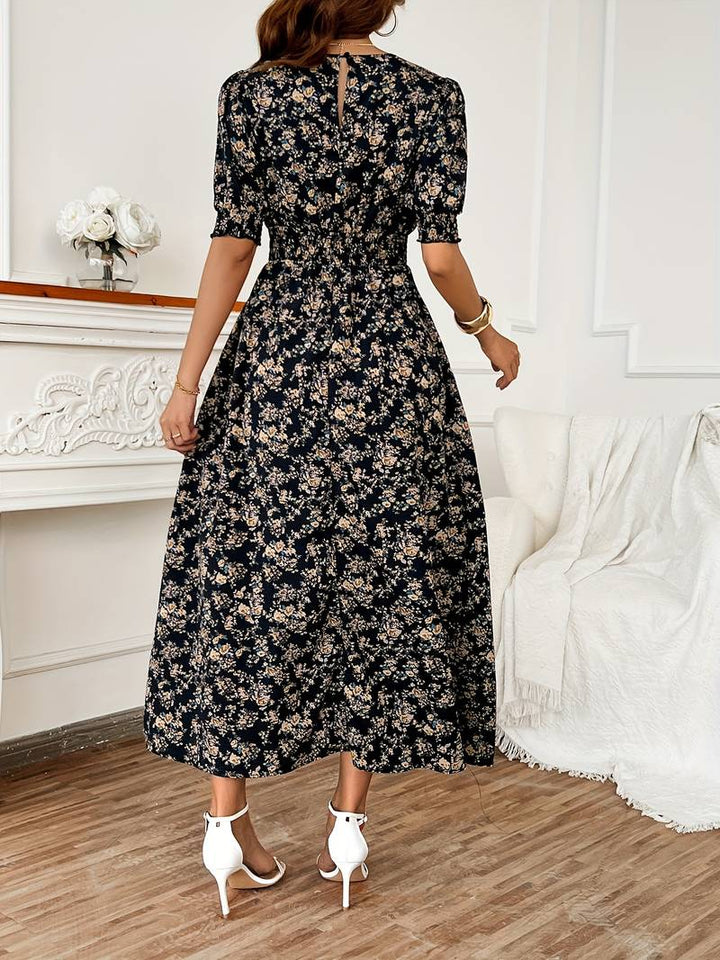 Levoire | Robe Col Rond Imprimé Floral Été