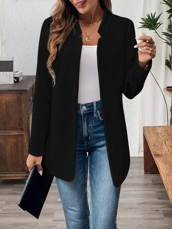 Levoire | Non Combiné Blazer Ouvert Texturé À Manches Longues