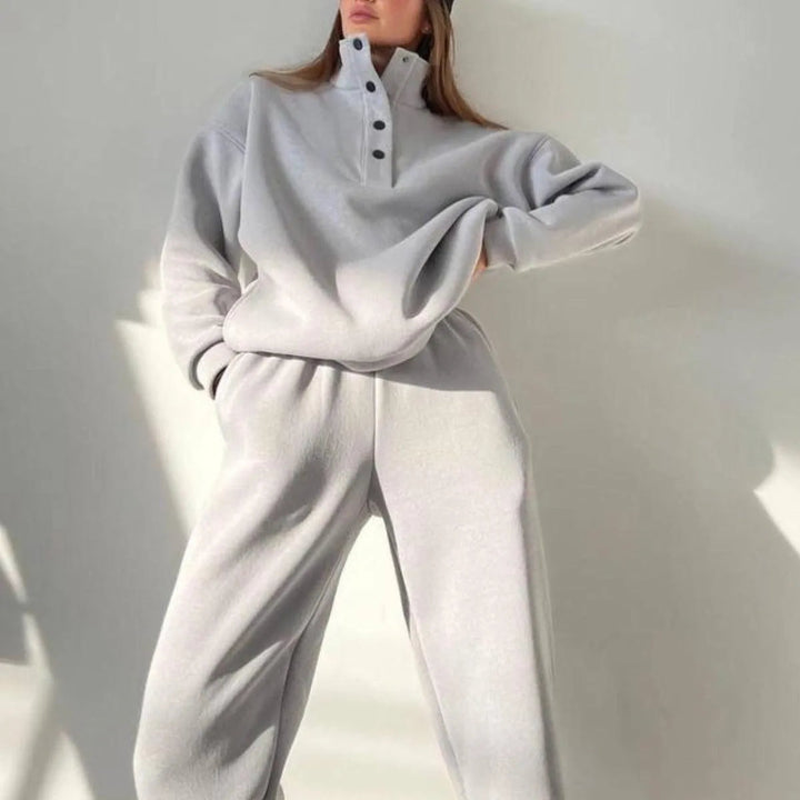 Levoire | Ensemble de pantalon long et de sweat à capuche décontracté