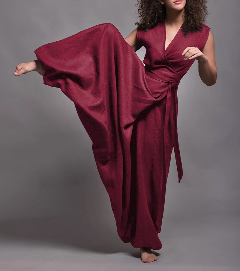Levoire | Jumpsuit Élégant Avec Une Coupe Unique Rot