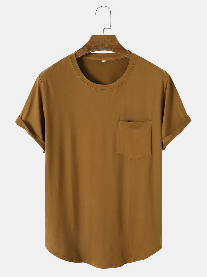 Levoire | T-Shirts Basiques Unis Avec Poche Pérou
