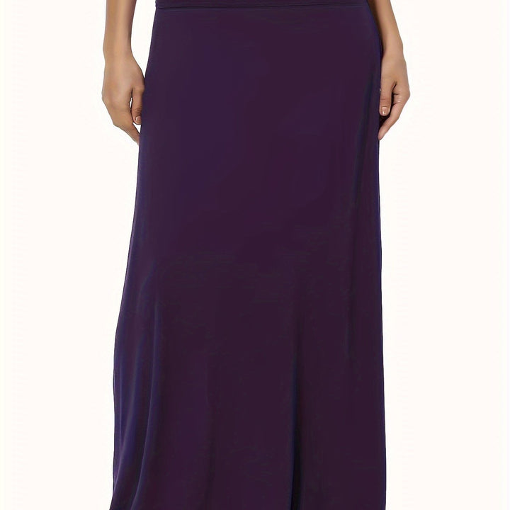 Levoire | Jupe Maxi Multicolore À Taille Haute