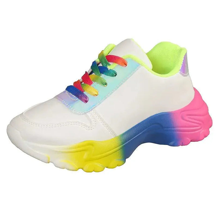 Levoire | Baskets Arcobaleno Blanc