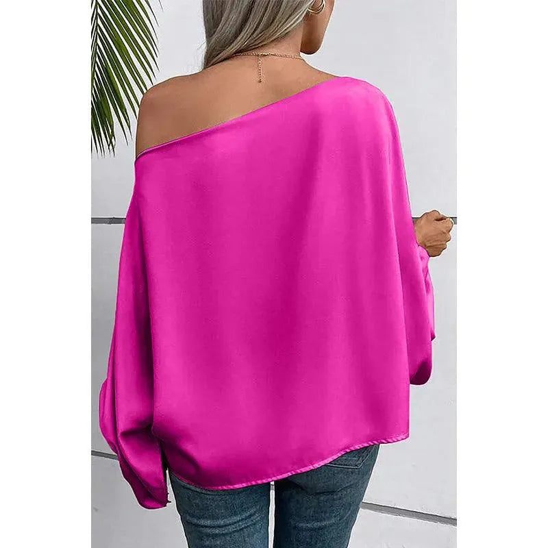 Levoire | Chemise asymétrique avec col en V