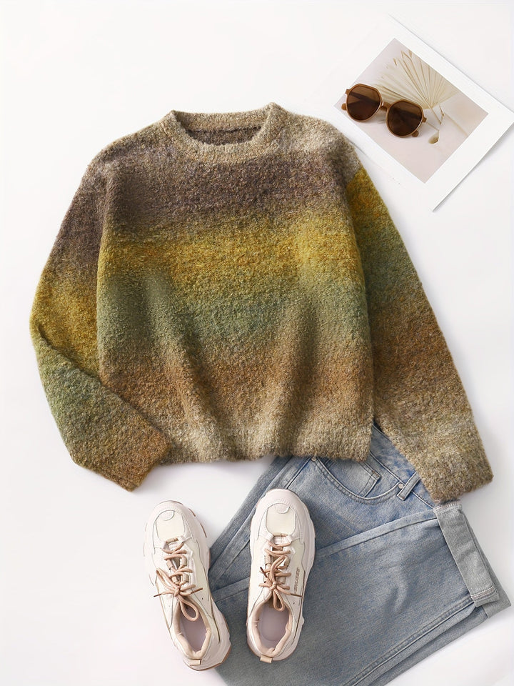 Levoire | Pull En Maille Confortable Olive brun