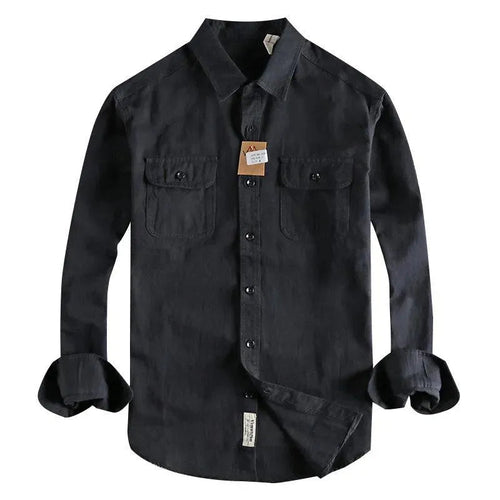 Levoire | Chemise à manches longues pour hommes multicolore