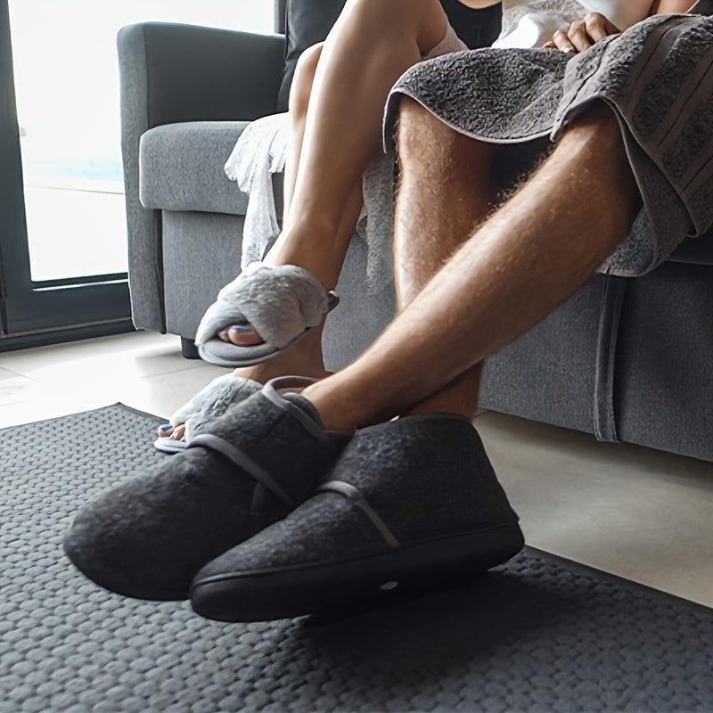 Levoire | Chaussures De Maison Pour Hommes Avec Une Solide Sangle De Cheville