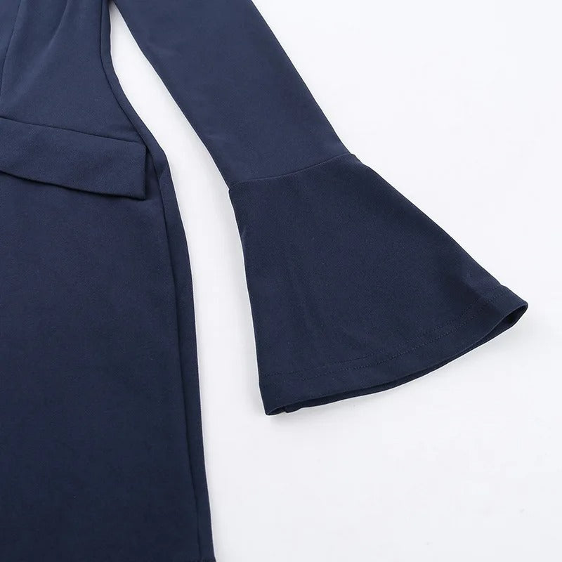 Levoire | Élégant et confortable robe à col montant