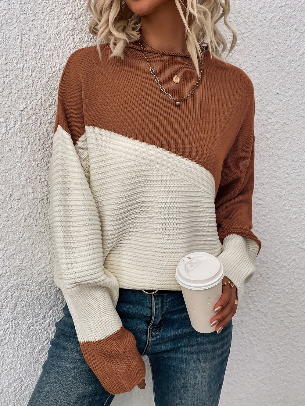 Levoire | Manteau À Col Asymétrique Stylisé