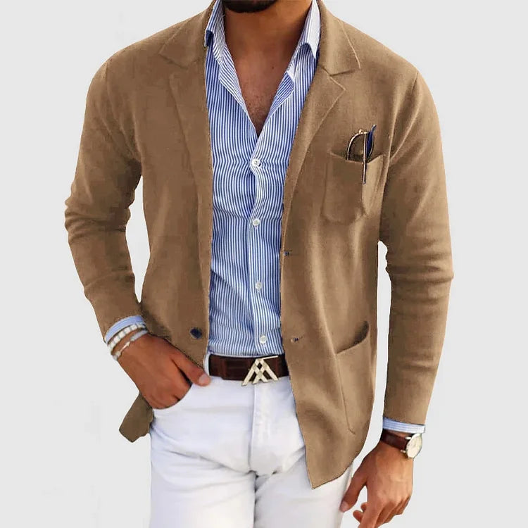 Levoire | Blazer Élégant Pour Hommes Beige