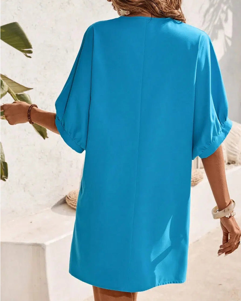 Levoire | Robe Simple Dans Une Couleur Unie
