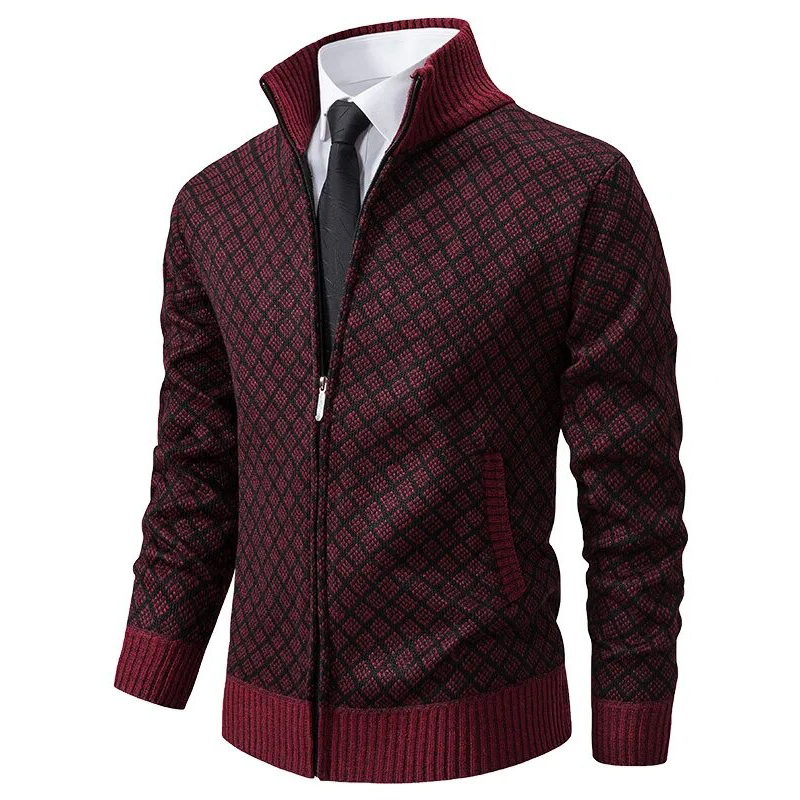 Levoire | Robe En Jacquard Pour Hommes Rot