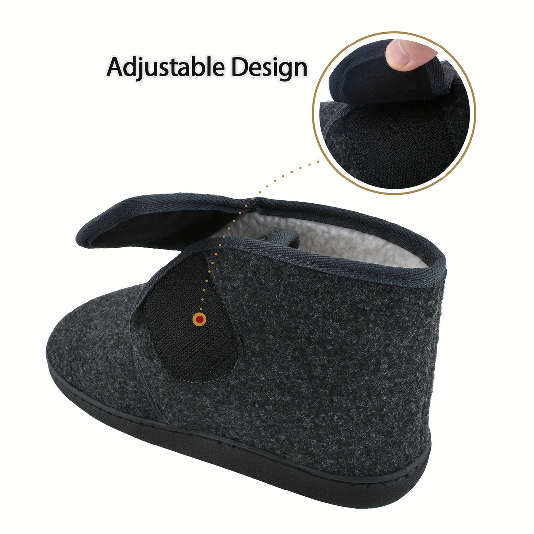 Levoire | Chaussures De Maison Pour Hommes Avec Une Solide Sangle De Cheville
