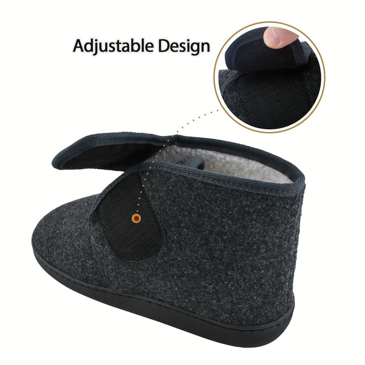 Levoire | Chaussures De Maison Pour Hommes Avec Une Solide Sangle De Cheville
