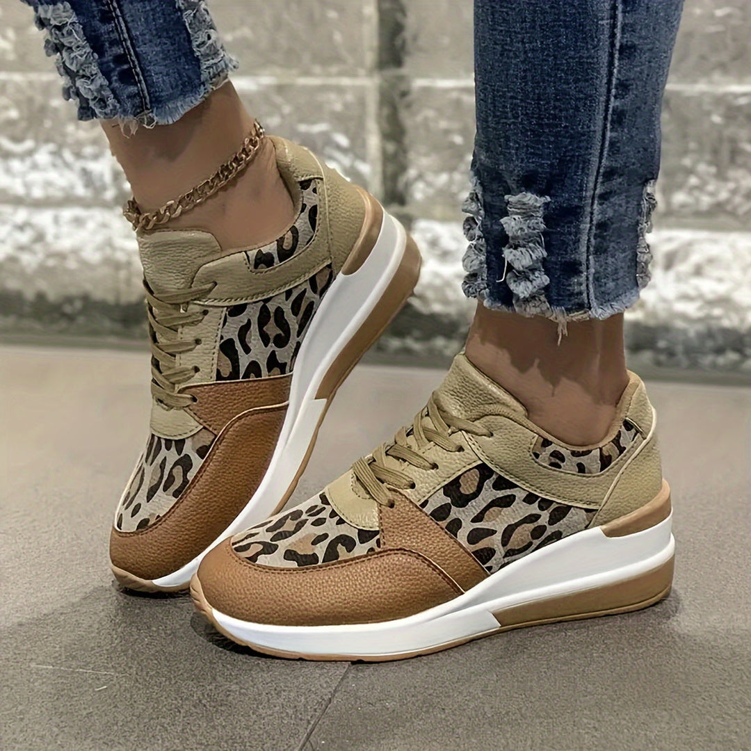 Levoire | Baskets Pour Femmes Avec Motif Léopard