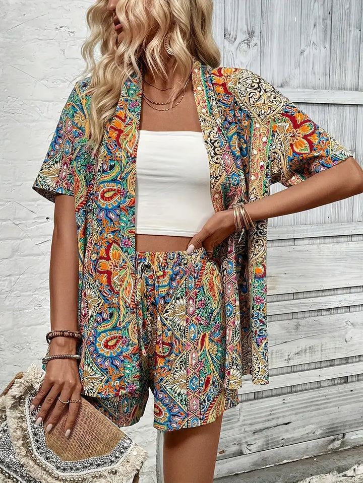 Levoire | Ensemble Deux Pièces Avec Motif Paisley