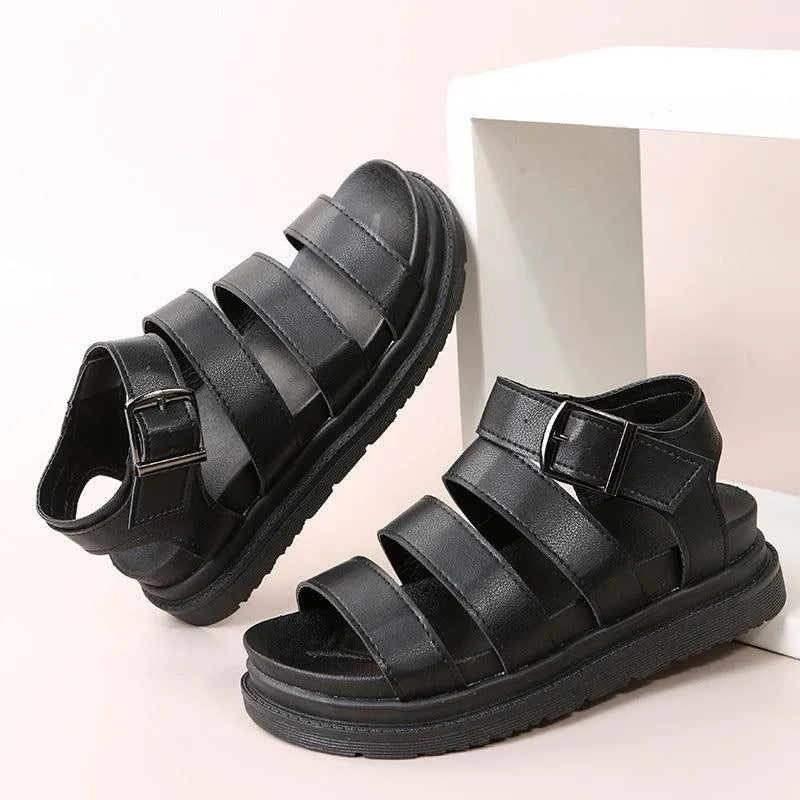 Levoire | Sandales avec boucle et talon à bout ouvert