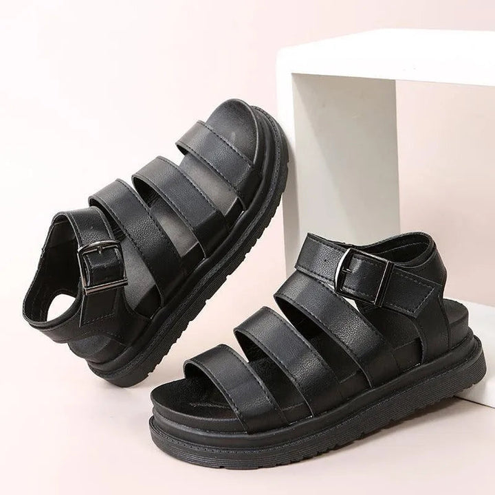 Levoire | Sandales avec boucle et talon à bout ouvert