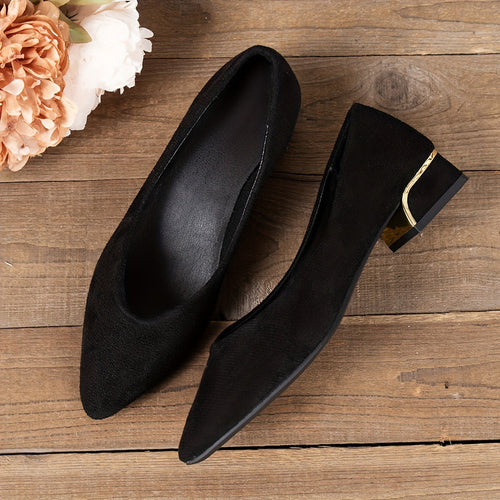 Levoire | Belles Chaussures À Talons Chunky Noires
