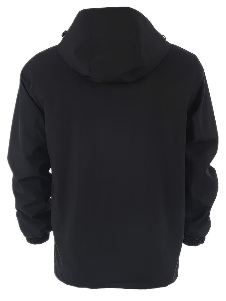 Levoire | Veste Légère Pour Homme Avec Capuche, Décontractée En Coloris Bloc