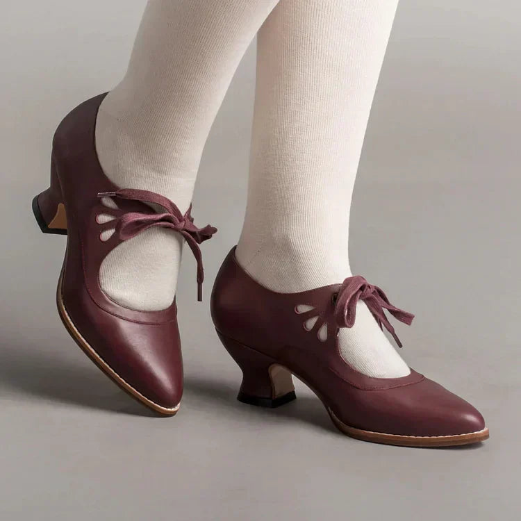 Levoire | chaussures orthopédiques avec talon haut Rot