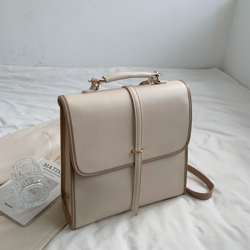 Levoire | Sac Pour Femmes Sac À Dos En Cuir Souple De Mode Décontractée Khaki