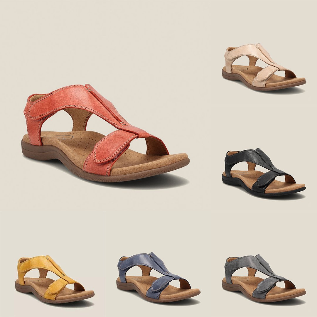 Levoire | Sandales en cuir avec support de pied et confort