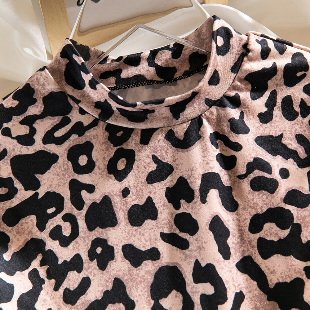 Levoire | Imprimé léopard tissu en filet combinaison sexy