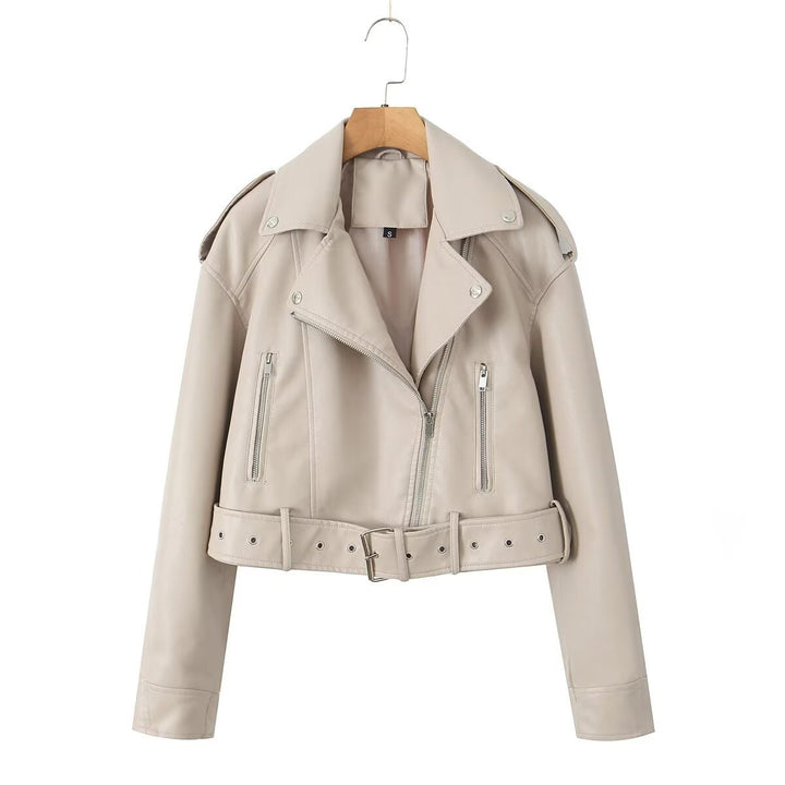 Levoire | Lavable, Vêtement En Cuir À Couleur Changeante Pour Femmes* Beige