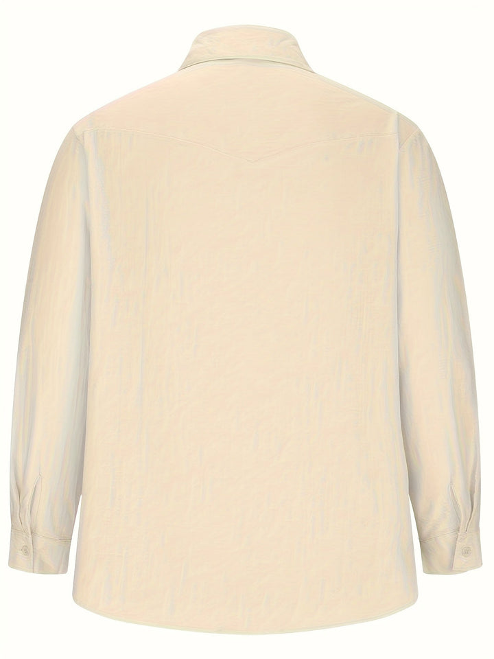 Levoire | Rentokangas Lin Épaule Hommes Chemise Unicolore