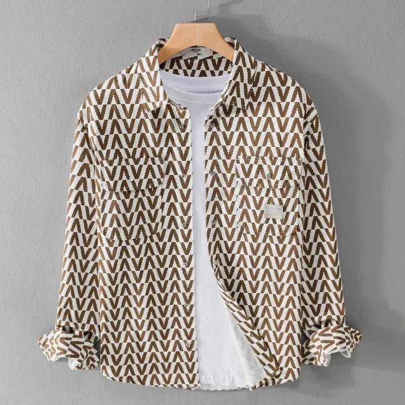 Levoire | Rento loose long-sleeved blouse Braun