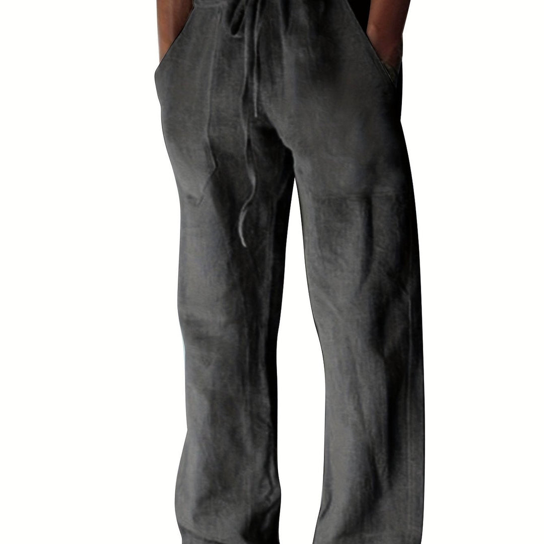 Levoire | Grande Taille Pantalons En Coton Pour Hommes De Loisirs