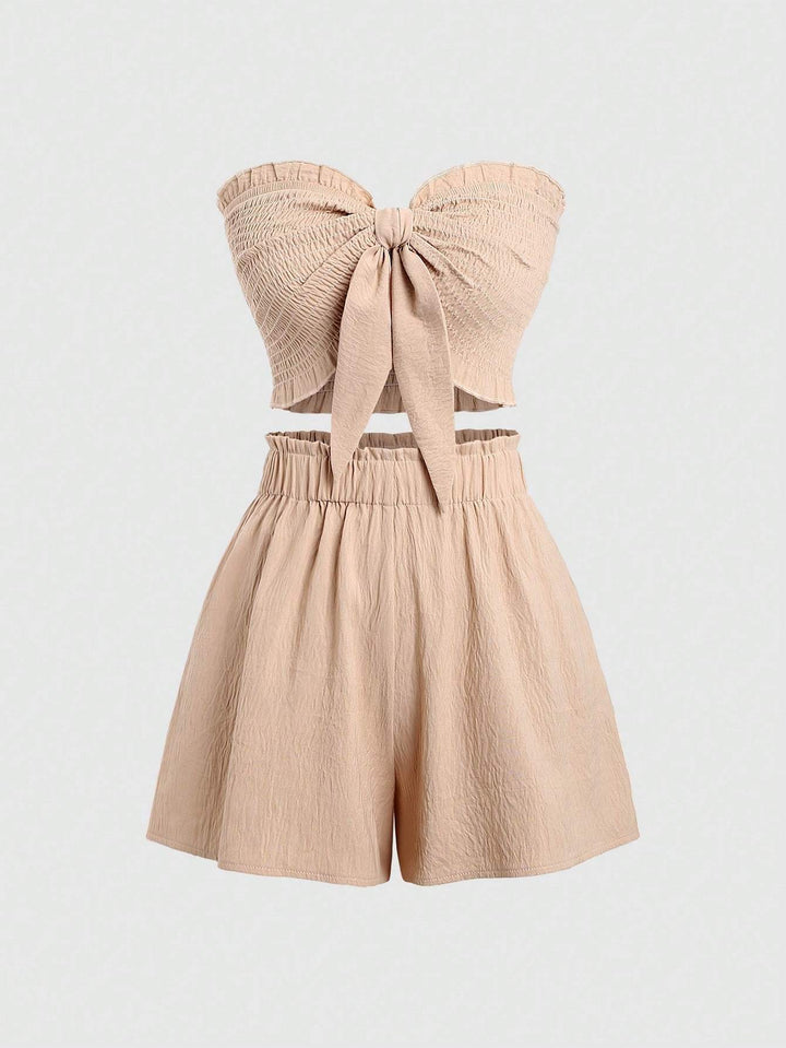 Levoire | Ensemble Koordinoi Deux Pièces Khaki