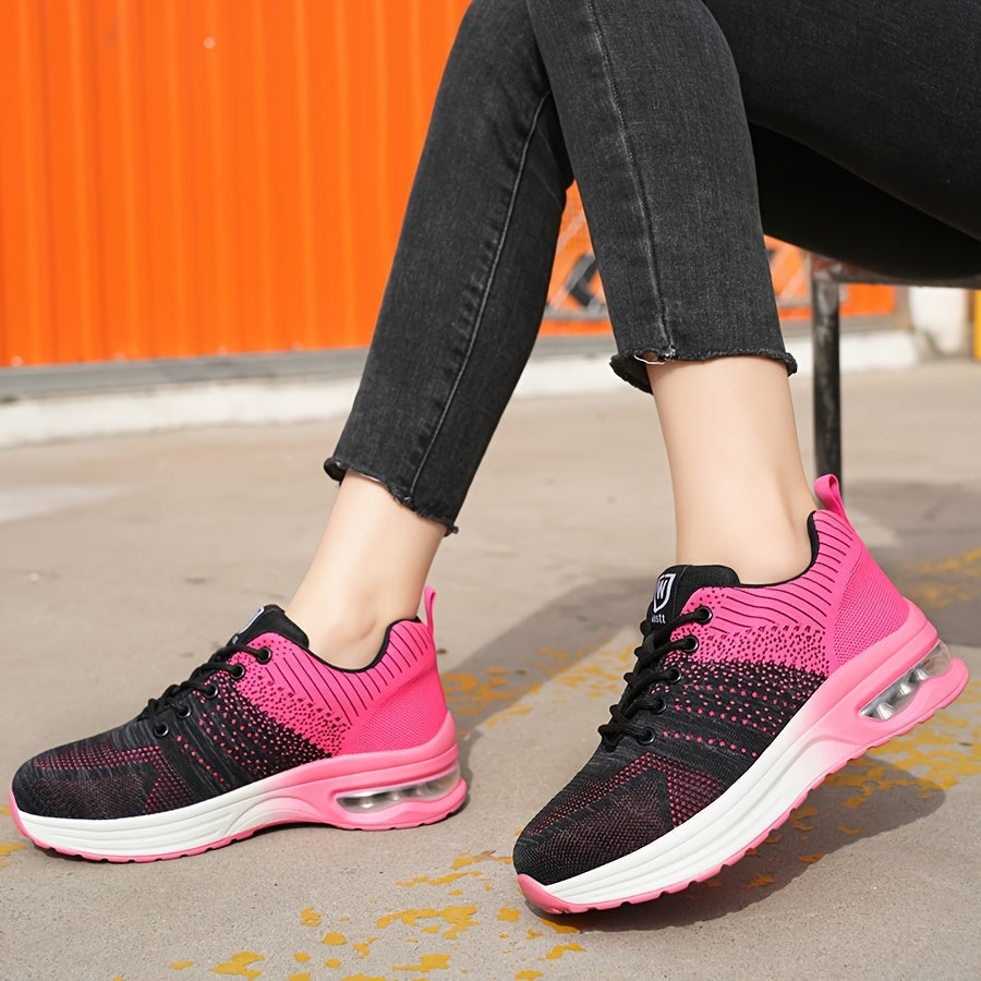 Levoire | Baskets De Sécurité Sportives À Semelle Aérienne Pour Femmes Rose Rouge