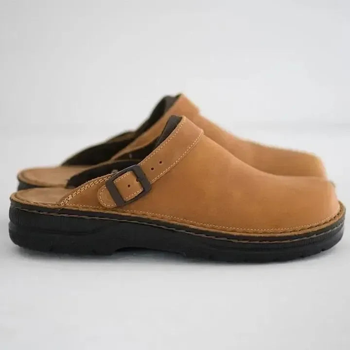 Levoire | Semelles Intérieures Orthopédiques En Cuir Pour Hommes Beige