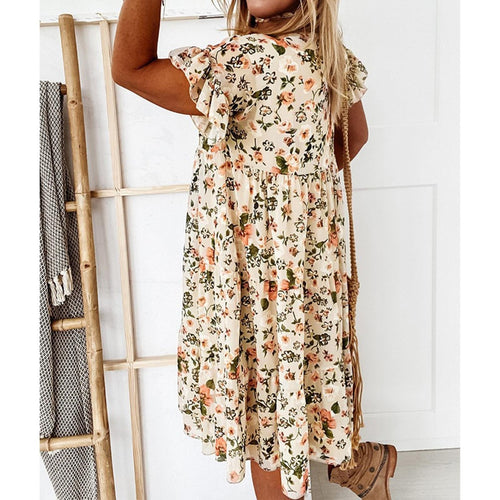 Levoire | Robe Fleurie Élégante Simple