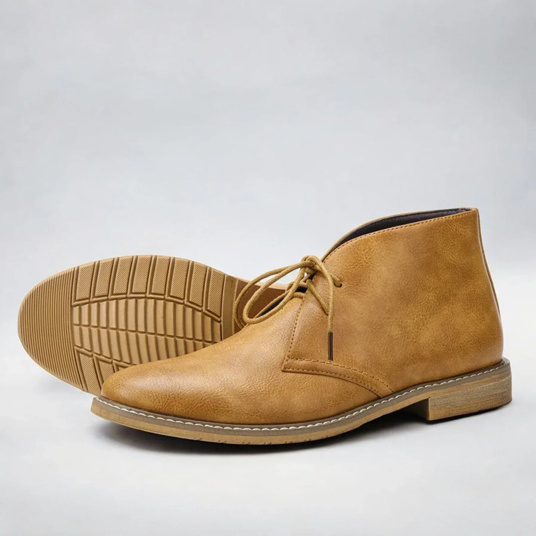 Levoire | Chukka-Bottes En Suede Braun
