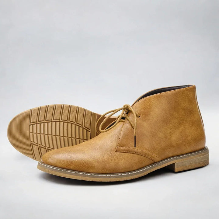 Levoire | Chukka-Bottes En Suede Braun