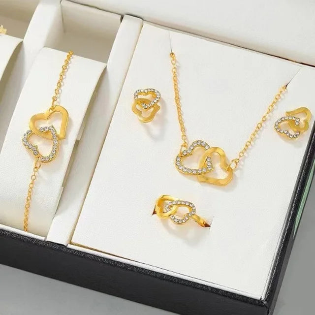 Levoire | Ensemble De Bijoux Romantique Ensemble en or