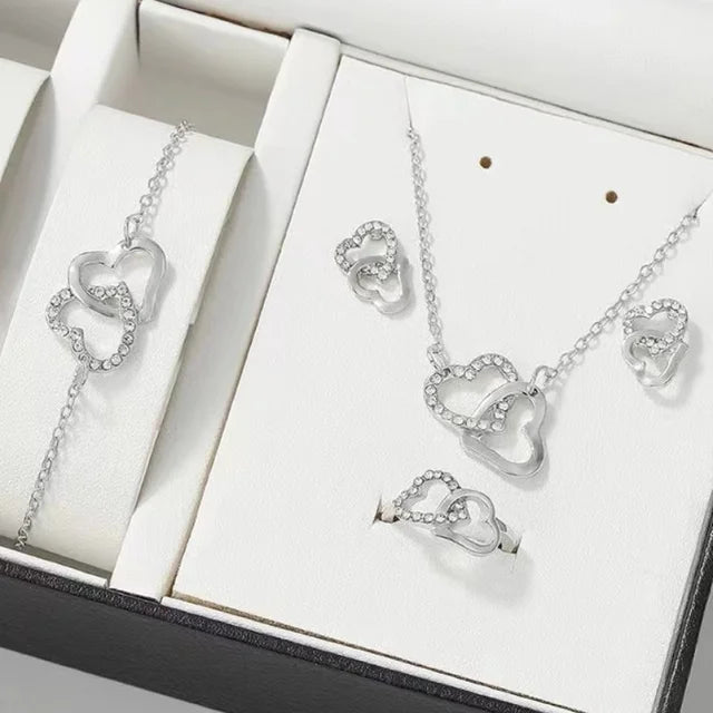 Levoire | Ensemble De Bijoux Romantique Ensemble en argent