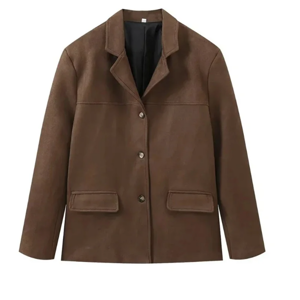 Levoire | Pull doux pour femmes Braun