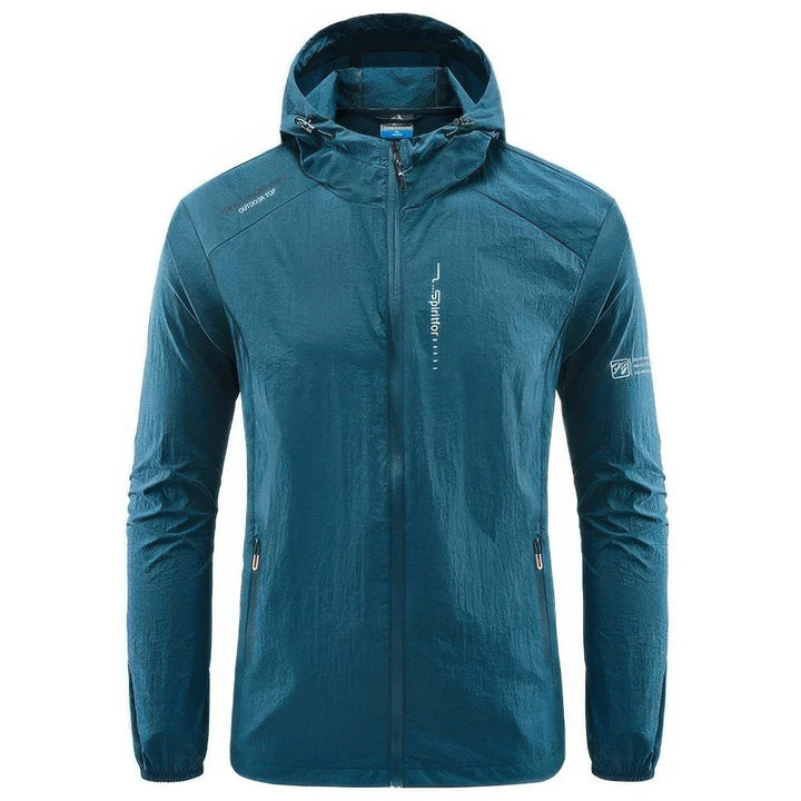 Levoire | Manteau Extérieur Kuivav Avec Protection Uv Et Fonction Déperlant Denim bleu