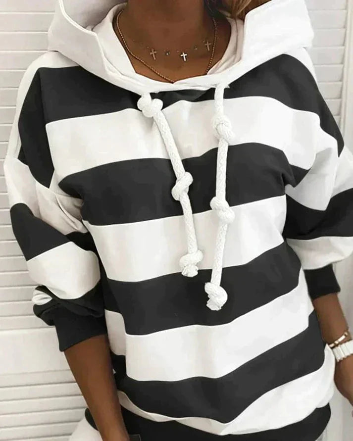 Levoire | Pull À Capuche Plus Chaud Et À La Mode Noir